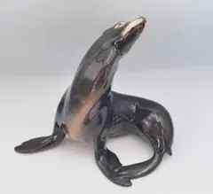 勇*庫様 【希少・限定品】Dale J. Evers ブロンズ像 ザトウクジラ