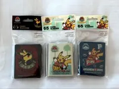 WCS アナハイム 2種セット デッキシールド ポケモンカード スリーブ WCS2025 デッキシールド スリーブ 3種セット アナハイム 未開封 限定