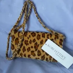 KOBE LETTUCE 長財布 ヒョウ柄 可愛い♡