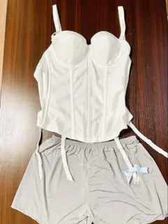 【Wacoal・3点セット】ブライダルインナー E65 パッド&パンツ付