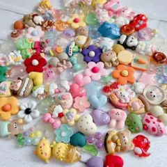 【89】デコパーツ約100個以上まとめ売り