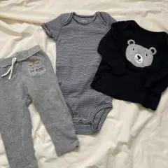 カーターズ　GAP くま　長袖　半袖　ロンパース　ズボン　セット　70 80