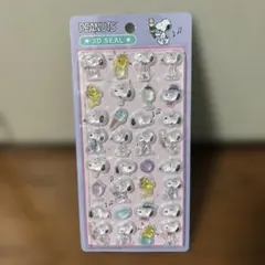か*な様 3D ぷっくりシール　スヌーピー　PEANUTS
