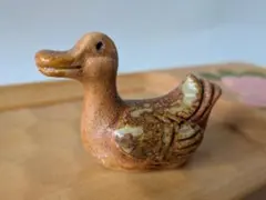 一点もの】ガラパゴス諸島 アオアシカツオドリ 置物 作家 鳥 陶器人形