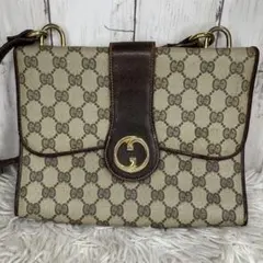 GUCCI ショルダーバッグ オールドグッチ GGスプリーム ヴィンテージ