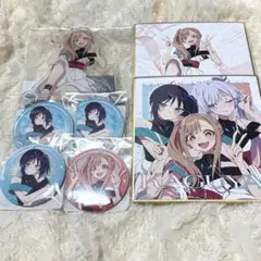 くじクリフ】超かぐや姫！ かぐやグッズ アクリルスタンド、色紙、缶