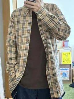 BURBERRY ノバチェック長袖シャツ
