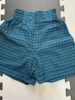 familiar チェック柄 半ズボン 120cm