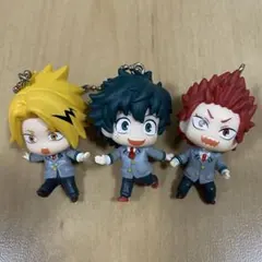 【ヒロアカ】デク、切島、上鳴くんキーホルダー