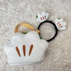 ディズニー　ミッキーパオ　ランチトートとカチューシャ　セット