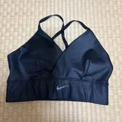 Nike DRI-FIT ブラックスポーツブラ