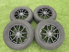 手渡可 美品 2025年 プリウス他 ブリヂストン 夏タイヤ 195/60R17