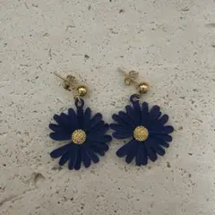 両耳セットピアス　お花