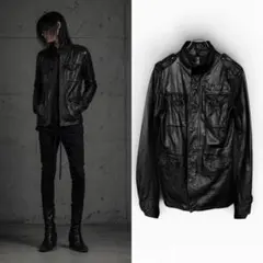 DIRAIN 00's High-Neck Leather Jacket - メルカリ