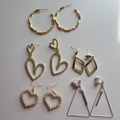 ピアス5点セット レディース まとめ売り 可愛い お得