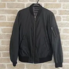 UNIQLO ユニクロ メンズ MA-1 ブラック