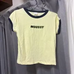 MOUSSY リンガーTシャツ イエローのサムネイル