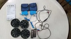 キャラバン 換気扇＆USBファン網付きセット 窓が開閉できる薄型設計 E26 キャラバン 換気扇＆USBファン網付きセット 窓が開閉できる薄型設計
