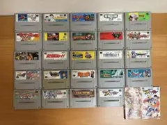 s*い様 スーパーファミコン まとめ 24本セット ジャンク　動作確認取れず