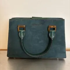CHARLES & KEITH 緑 ハンドバッグ