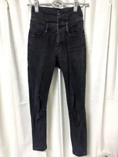 EMODA ブラック スキニーパンツ ハイウエスト S