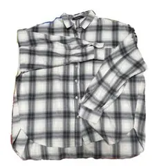 チェックシャツ 長袖