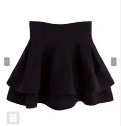 GRL フリージア インパン裏地付きフレアミニスカートgm772