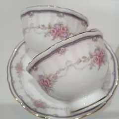Noritake ペア ティーカップ&ソーサーセット