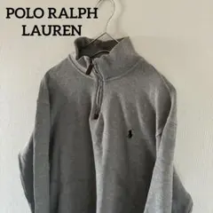 POLORALPHLAURENポロラルフローレンハーフジップスウェットトレーナー
