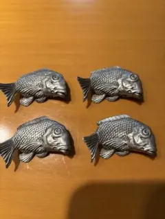 Selangor Pewter 魚型箸置き 4個セット