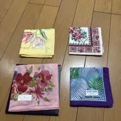 ブランドハンカチ 4枚セットのサムネイル