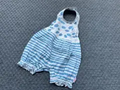 【新品・未使用】BIBPA ビブパ ロンパース ボーダーのサムネイル