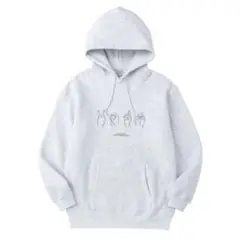POET MEETS DUBWISE　VOTE Hoodie アッシュ　L