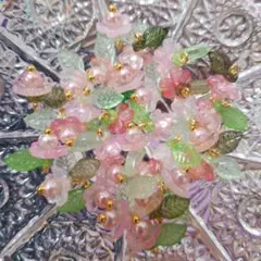 ハンドメイド 蕾 チャーム パーツ