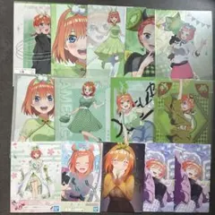 五等分の花嫁　中野四葉　クリアファイル　イラストボード　まとめ売り