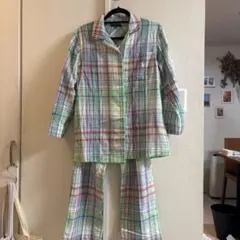 RALPH LAURENルームウェアラルフ archiveセットアップチェックMのサムネイル