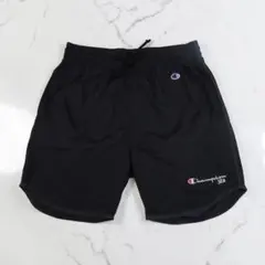 チャンピオン×ウィンダンシー コラボ ハーフパンツ ショートパンツ 黒 サイズL