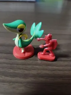 [3歳息子初出品] ポケモン チョコエッグ ツタージャ 半魚人ミニフィギア