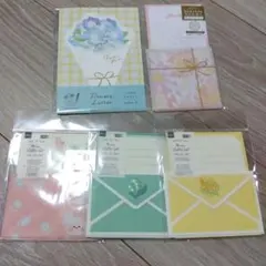 新品未使用！ミニレターセット　まとめ売り