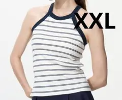 新品　UNIQLO ホルターネックブラタンクトップ　XXL