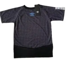 UMBRO アンブロ 2WAY 半袖Tシャツ ブラック ブルー 未使用130
