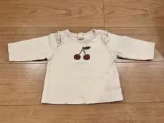 petit main チェリー 長袖　ロンT 80