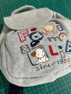 familiar リュック グレー 刺繍のサムネイル