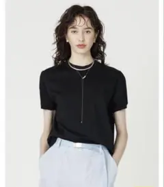 今期新作ebure×RonHerman コットンポンチニットカラー ティーシャツのサムネイル