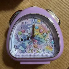 スティッチ 目覚まし時計 アラームクロック