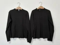 GUリブ編みタートルネック150cm2枚組⭐︎双子ちゃんに