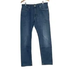NAVY JEANS インディゴ デニムパンツ（32）ストレート 定番カジュアルのサムネイル