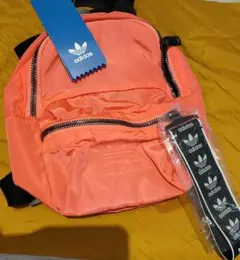 【新品タグ付】アディダス オレンジ ミニ リュック