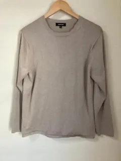 GLOBAL WORK ベージュ 長袖ニット