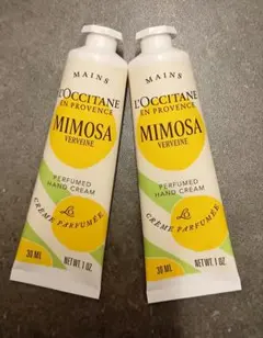 ロクシタン ハンドクリーム ミモザ ヴェルヴェーヌ 30ml 2本セット 新品
